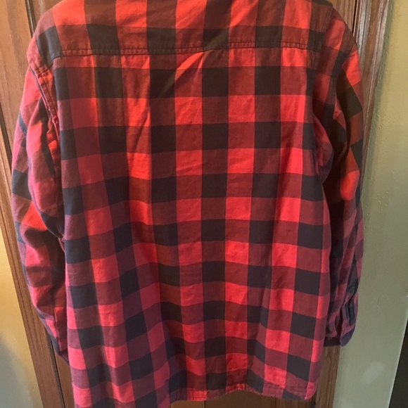 Men’s Milwaukee Flannel Biker Shirt - Picture 2 of 2